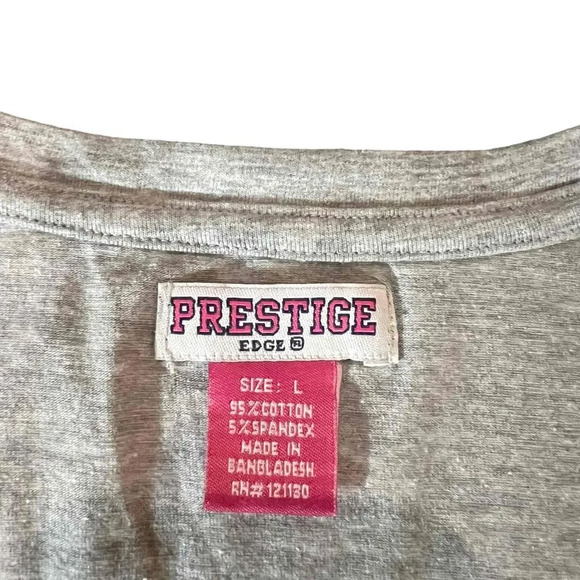 NWT Prestige Edge "Exodus" Short Sleeve Crew‎ Neck T-Shirt Size Large - Picture 2 of 3